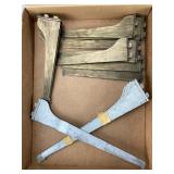 Wooden and Metal Brackets