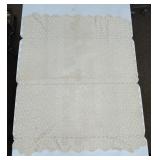 Lace Tablecloth with Floral Design