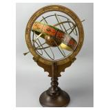 Decorative Zodiac Globe on Stand
