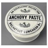 Victorian Ironstone Anchovy Paste Pot
