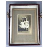 Framed Black and White Photograph, 1910