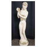 Figure of Woman with Grapes 40"