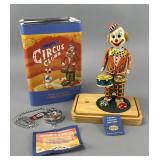 Fossil Circus Clown Tin Toy