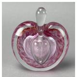Art Deco Glass Perfume Bottle