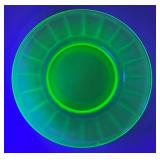 Uranium Glass Plate