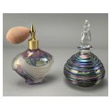 VCA French Glass Perfume Bottle Pair