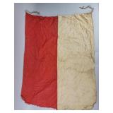 WWII Japanese Command/Signal Flag W/ Kanji