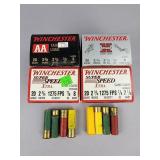 Various 20 GA. Shotgun Shells 108 Shots
