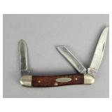 1972 Case XX Red Bone 6318 HP SSP 8 Dot Knife