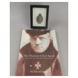 WWI German Pilot Fantasy Badge & Red Baron Book