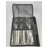 Throwing Knife Set With Nylon Carrying Case