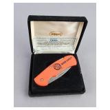 Vintage Zippo Folding Lockback Promotional Knife