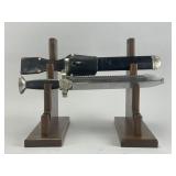 German Geschutzt Sawback Blade Dagger