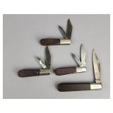 4 Imperial USA & Ireland Barlow Knives