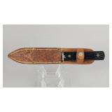Utica Sportsman Fixed Blade Knife and Sheath