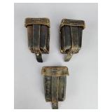 2 Possible and 1 German WWII Cartridge Pouches