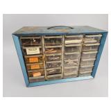 Blue Organizer with Loose Ammo & Other Accessories