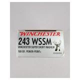 Winchester .243 Super Short Magnum Ammo 20 Rounds