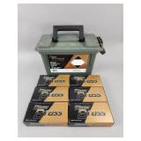 Blazer Brass 9mm Ammo in Matching Can 245 Rounds
