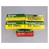 Remington .30-06 CA. Ammunition 97 Rounds