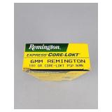 Remington 6mm 20 Rounds