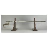 Unidentified Sword with Scabbard
