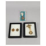 3 European Imperial Badges and Metals