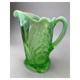 Jefferson Tokyo Green Opalescent Pitcher