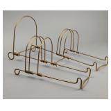 Antique Brass Wire Folding Book & Reding Stand