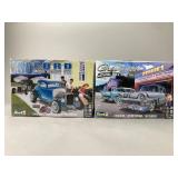 Two Revell 1:25 Classic Car Model Kits