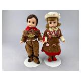 Madame Alexander Western Doll Pair