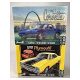 Two Revell Muscle Car Model Kits