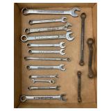 15-Pc. Craftsman & Forged USA Wrenches