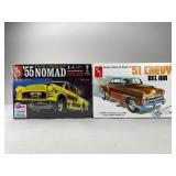 Two AMT 1:25 Chevrolet Model Kits