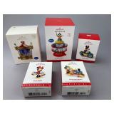 5 Hallmark Disney Keepsake Ornaments