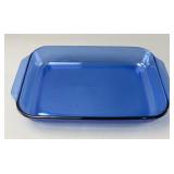 Pyrex Blue Glass Baking Dish