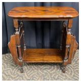 Late Victorian Library Table With Book Racks