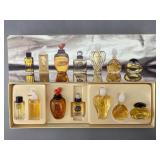 Boxed Vintage Perfume Miniature Set, 7