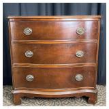 Mahogany Serpentine-Front Dresser