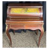 Louis XV Style Cylinder Writing Desk