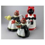 Omnibus Black Americana Kitchenware, 3 Pieces
