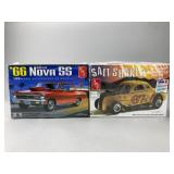Two AMT 1/25 Scale Chevrolet Model Kits