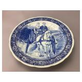 Boch Frï¿½res Delfts Blue & White Charger