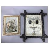 Victorian Marriage Certificate & Folk Art