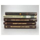 Five Hardcover Fiction Books