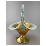 Fenton Glass Basket