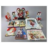 Vintage-Style Valentine Decor & Ephemera