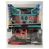 Boxed Maisto Model A & Jada Peterbilt