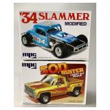 Two MPC 1:25 Scale Model Vehicle Kits