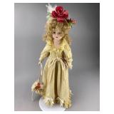 Enesco Antoinette Porcelain Doll